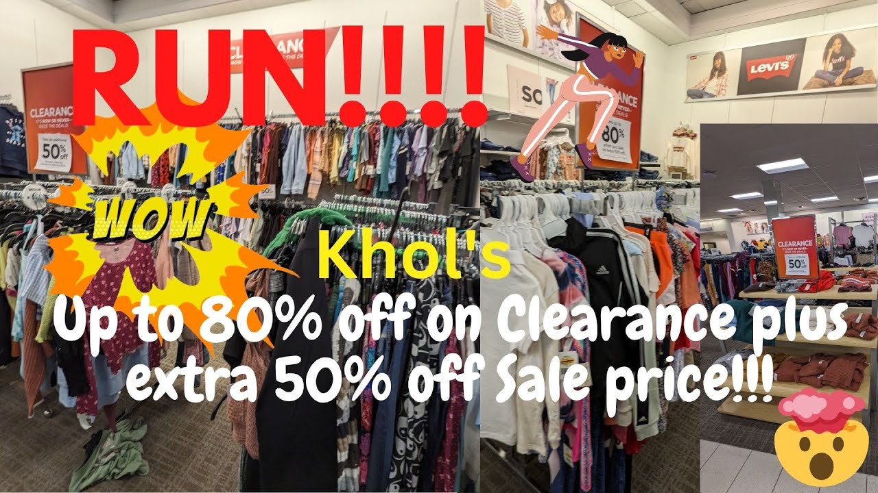 🏃 Kohl's: Up to 85% Off Clearance! Deal ends September 14th! 👆 Find the  direct link in my bio OR Go to: 👉🏻TinaLikes.com/kohl