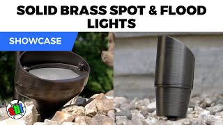 Solid Brass Spot & Flood Lights