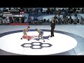 100 lbs JR Boys 3rd Place Match - USMC Junior Nationals |  Eldon Roth  vs David Serrano
