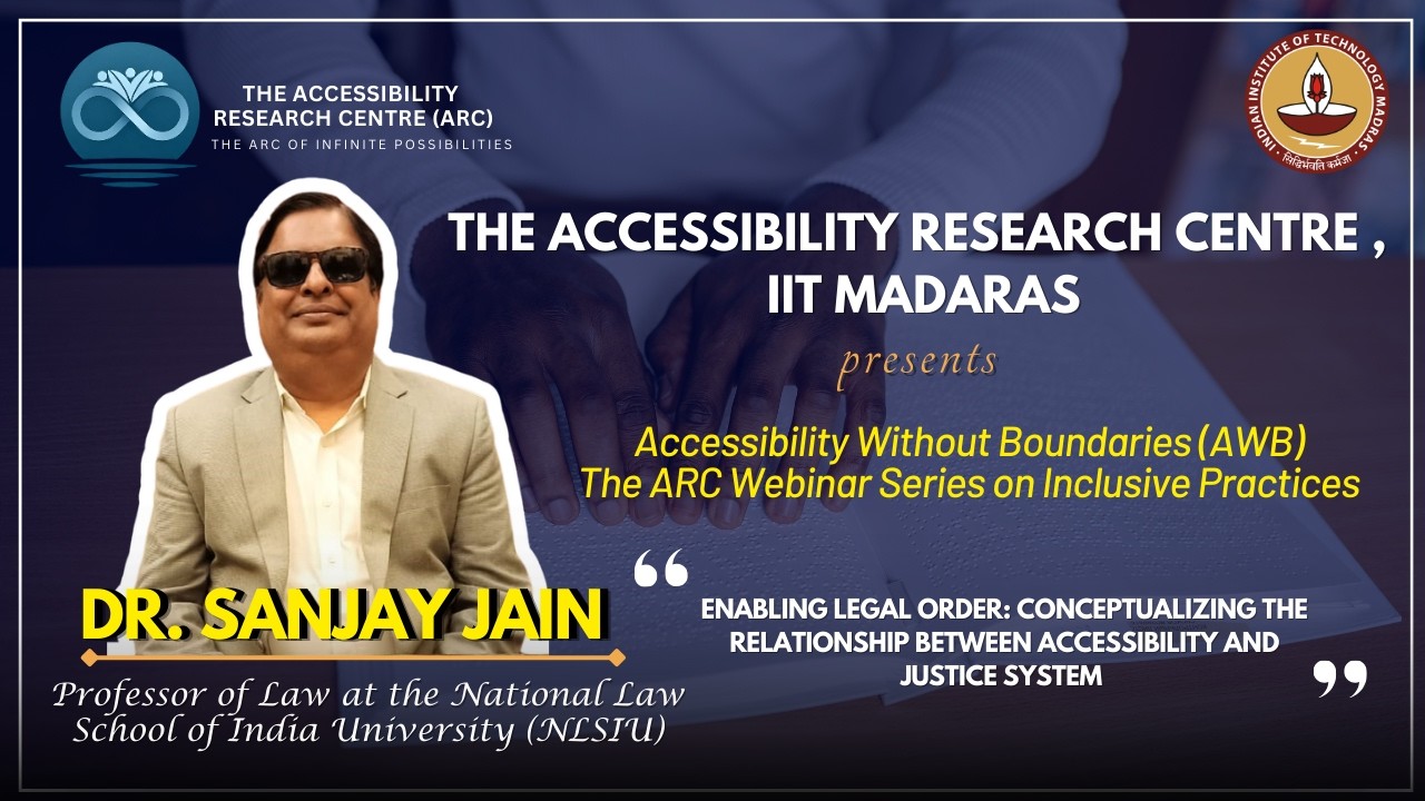 Accessibility in Education for Deafblind Learners | Dr. Sanjay Jain | AWB Series