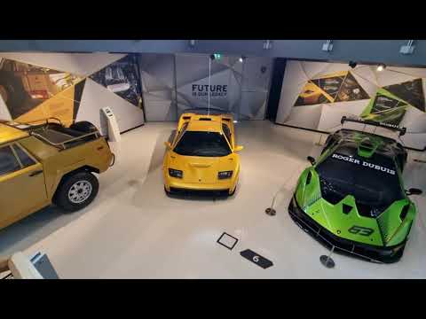 Visitamos el Museo Lamborghini MUDETEC en Sant'Agata Bolognese