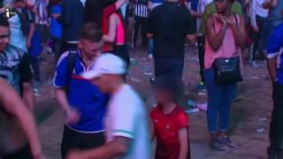 Euro 2016 : un petit fan du Portugal console un supporter français en larmes