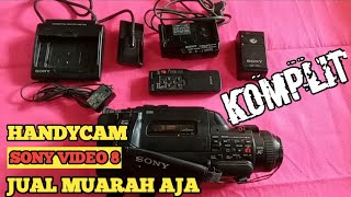 Handycam Sony Video 8 CCD-FX500E Pal 8