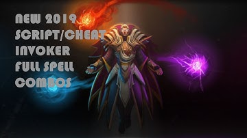 NEW SCRIPT INVOKER 2019 - 7.21 d / FULL SPELL COMBOS