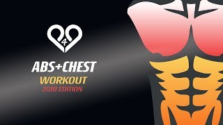 FAST CHEST + ABS WORKOUT at home with trainer tips - Ultimate killer training by P4P