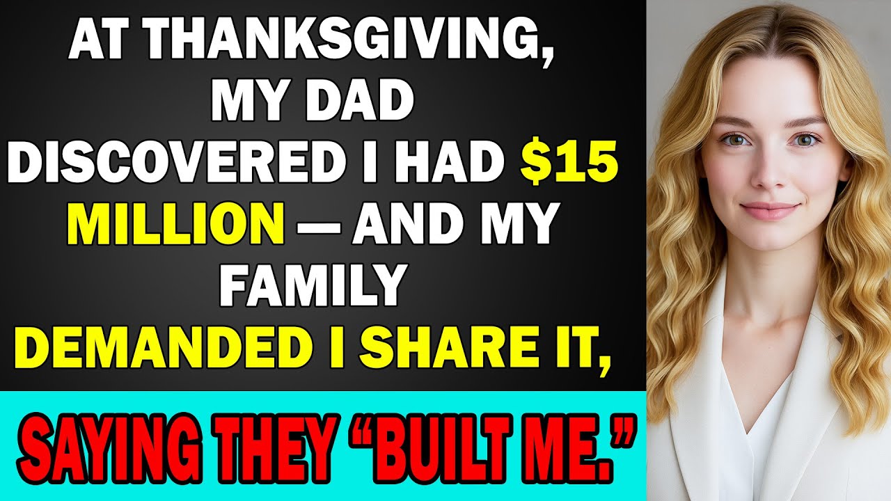 At Thanksgiving, My Dad Discovered I Had $15 Million — And My Family Demanded…