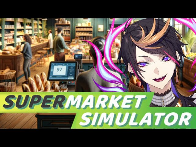 【Supermarket Simulator】shuper【NIJISANJI EN | Shu Yamino】のサムネイル