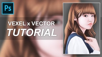 Vexel x Vector Tutorial + Artwork file [FanArt: 藤原さくら (Fujiwara Sakura)]
