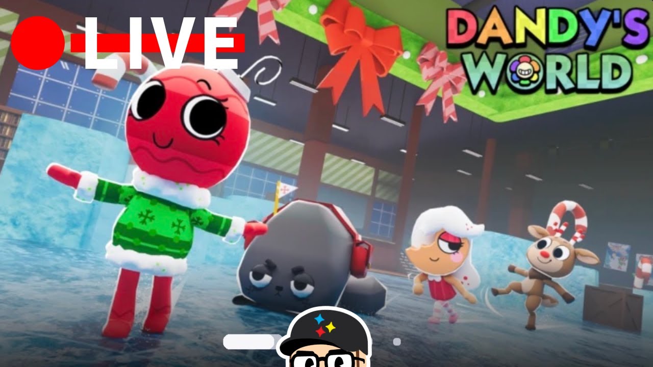 🔴LIVE: Playing Dandy's World with viewers Christmas GRIND | Roblox Live ...