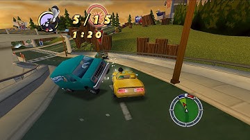 Simpsons Hit & Run Full Game Walkthrough [Full HD 60FPS] Part 5 - No Commentary