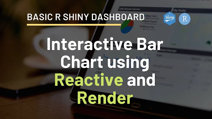 [R Shiny Basic App] #7 Interactive ggplot Bar Chart using Reactive and Render