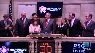 Republic Services Celebrates 16th Anniversary of Listing at the NYSE