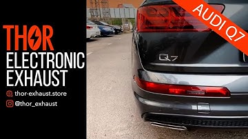 Audi Q7 Diesel Thor Active Exhaust System