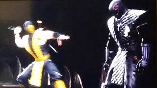 Mortal Kombat 9 (XBOX 360) Scorpion Nether Gate Fatality