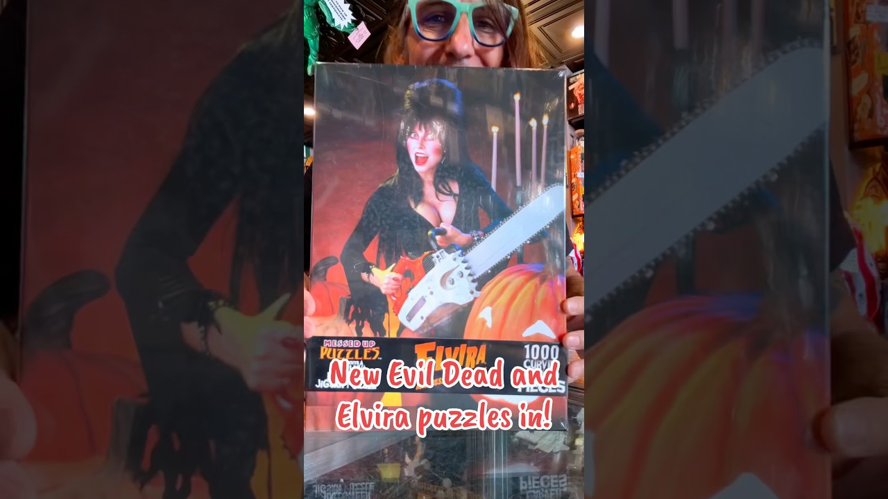Loving these Evil Dead and Elvira puzzles! #1313mockingbirdlane #evildead #elvira #evildead2