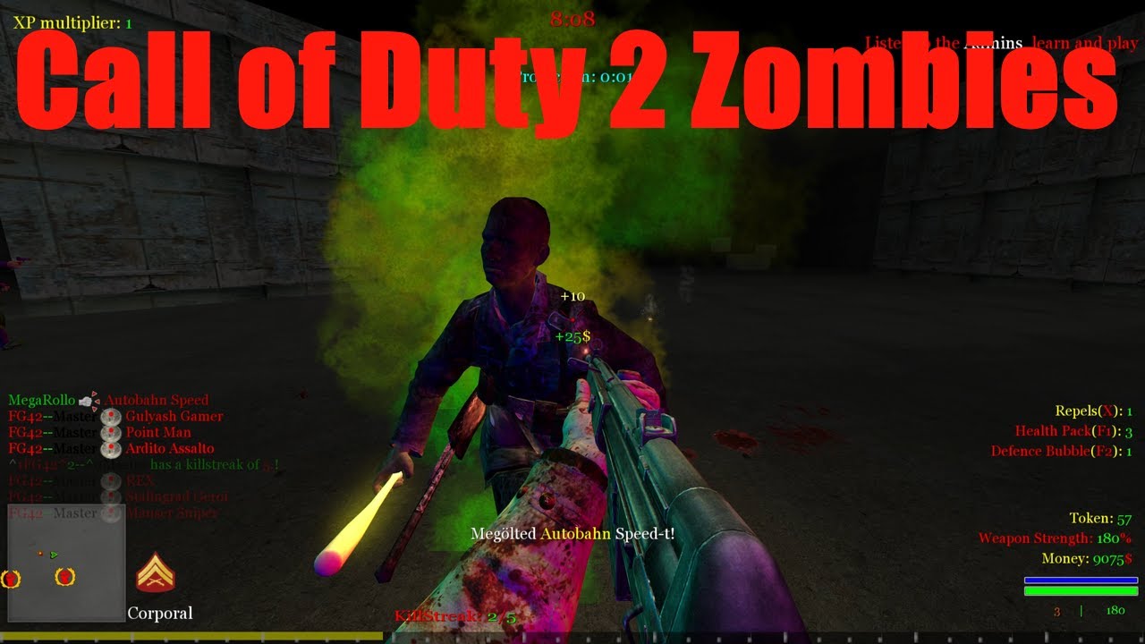 Call of Duty 2 Zombies Area 51 remake