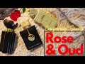 Rose&Oud Fragrances - Armaf Club de nuit intense, Swiss Arabian's Shaghaf oud, and Midnight Amber