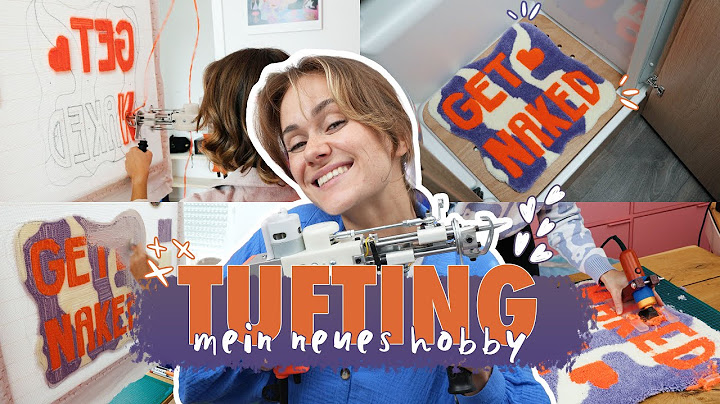 Wie schwer ist es einen Teppich selbst zu machen? - meine Tufting TIPPS, Einkaufsliste & Co.