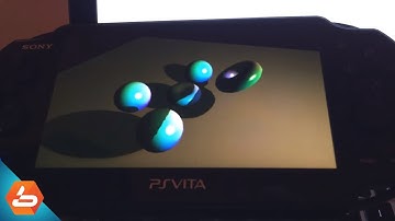 OpenGL ES 2.0 sample running on PSVita