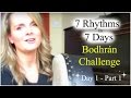 How to play the bodhran 7 rhythms in 7 days bodhran challenge  day 1 part 1