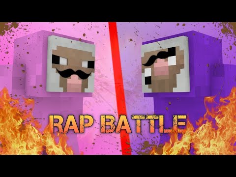 PINK SHEEP vs PURPLE SHEP Minecraft RAP BATTLE (Down Tuned)