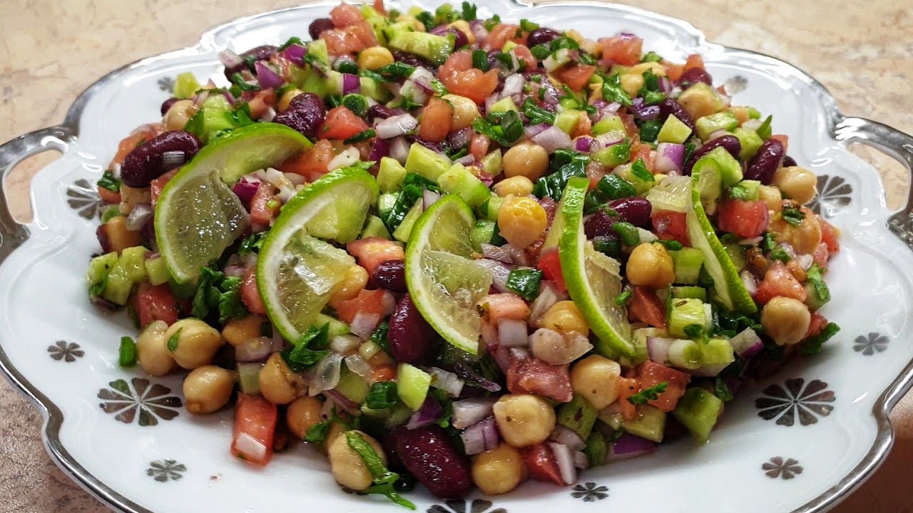Nefis Nohutlu Karışık Salata Tarifi Nefis Nohutlu Karışık Salata Tarifi