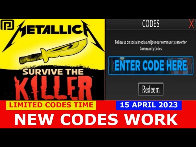 NEW* WORKING ALL CODES FOR Survive the Killer IN 2023 APRIL