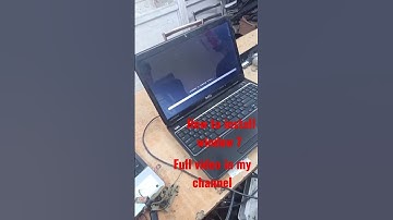 how to install window 7 in any laptop