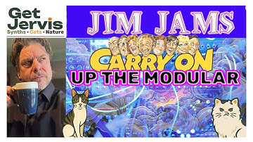 Jamming in Jimjams: Mini modular fun! #chill  cat #synth #dawless #electronicmusic