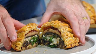 How to make Individual Mushroom Wellingtons