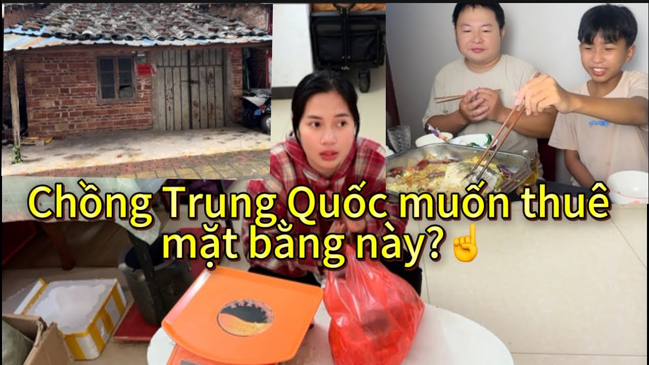 khảo sát để mở CỬA HÀNG tại Trung Quốc BẤT THÀNH vì giá mặt bằng_bữa cơm trưa Bảo Minh cơm không đủ?
