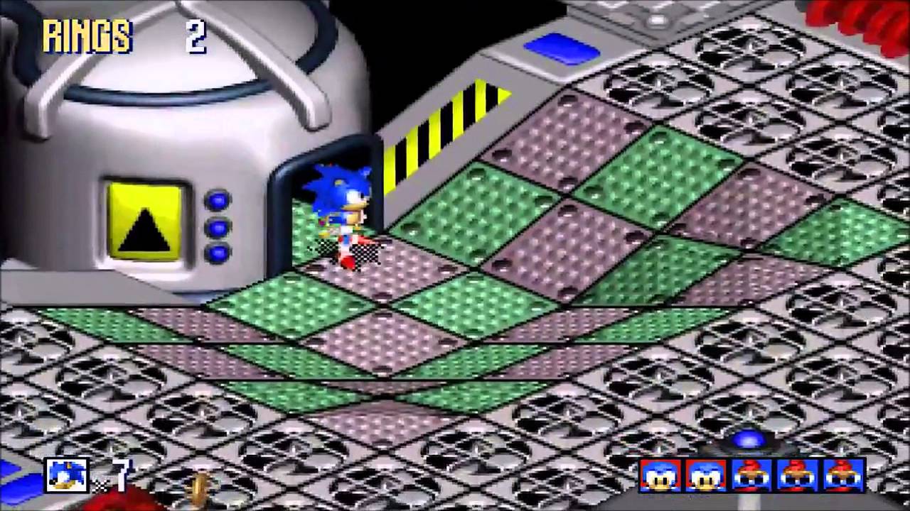 Sonic 3D Blast (Saturn) Gene Gadget Act 1 (Sega Genesis Remix) YouTube
