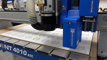 Tangential and Oscillating Knives on a Trident CNC Router-Knife Hybrid