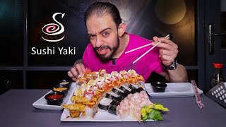 طلعة Sushi Yaki دليل السوشي في مصر بالكامل 150 قطعة سوشي