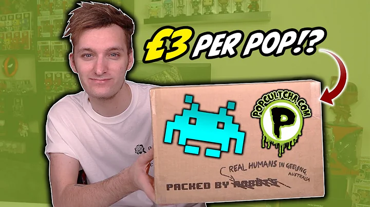 £15 Popcultcha Video Games Funko Pop Mystery Box! - AMAZING VALUE!