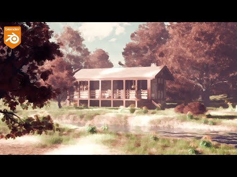 Making a Painterly Environment in Blender