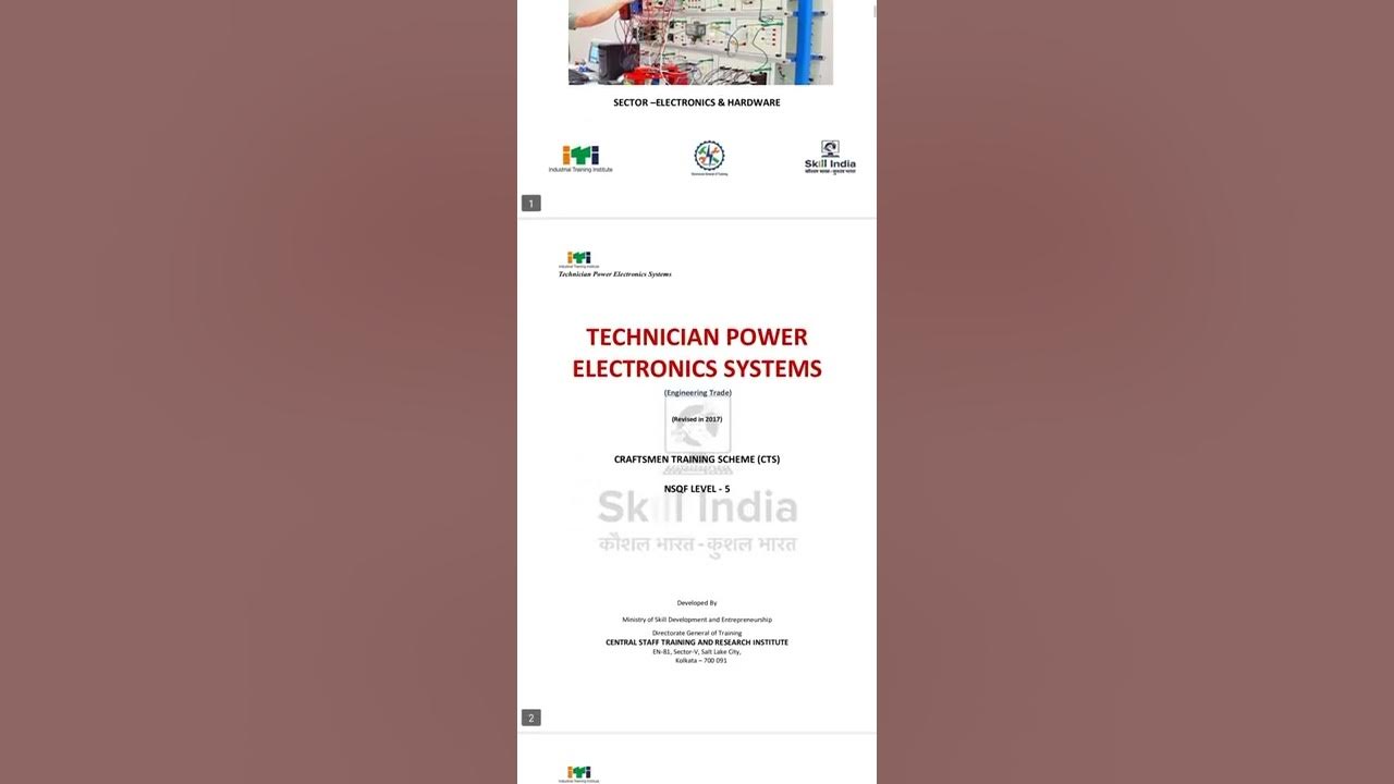 information about Technician power electronics system 