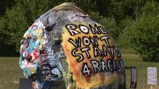 Battle wages over community rock in Washington Township