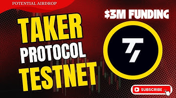 "Unlock Free Crypto! Taker Protocol Testnet Airdrop Explained 🚀"