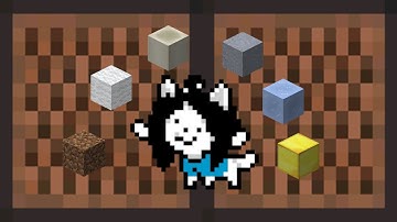 Minecraft Temmie Villiage 1.12 Noteblock Remix