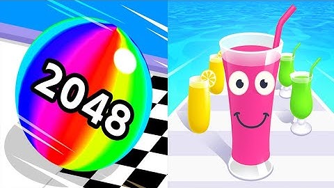 Ball Run 2048: Vs Juice Run🧃- Gameplay Android,iOS All Levels EP:1