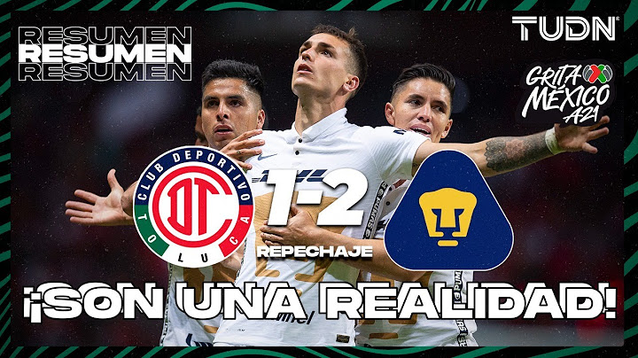 Resumen y goles | Toluca 1-2 Pumas | Grita México AP2021 - Repechaje | TUDN