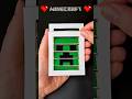 DIY Minecraft Creeper & Pig Paper Card Hack 💚🎮 Easy Magic Trick ⚡ #minecraft #diy #papercraft