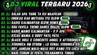 DJ TIKTOK TERBARU 2026🎵DJ SALAH APA YANG TAK KU MAAFKAN 🎵 DJ ENGKAU KAH MUTIARA ITI SLOW FULL ALBUM