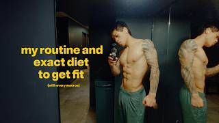 this is exactly what i eat in my 2200 kcal cut (with macros)