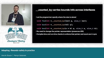2025 EuroLLVM - Adopting -fbounds-safety in practice