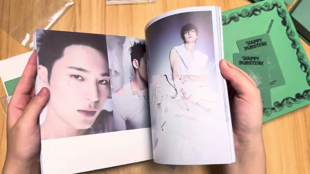 Unboxing Seventeen Happy Burstday album (New myself ver.)