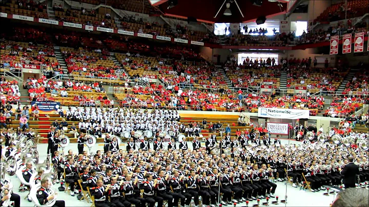 OSUMB Halftime Show Music To Boldly Go at Skull Session OSU vs Cal 9 15 2012