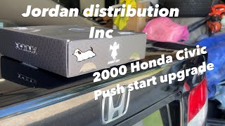 @JordanDistributorsinc  2000 Honda Civic Ghost key push start upgrade