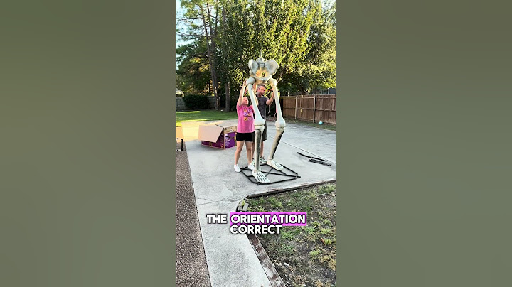 Outdoor Halloween Decorations | Decorate with me Home Depot Giant 12 Foot Skeleton | Halloween Decor